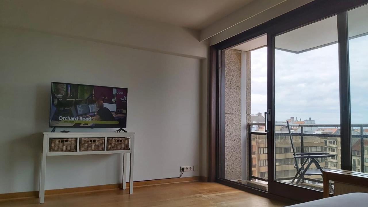 Appartement Met Zeezicht Op Het Van Bunnenplein Knokke-Heist Exterior foto